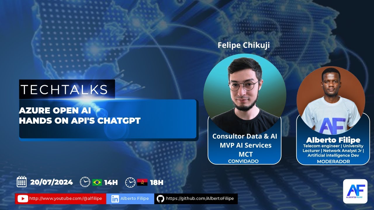 Azure Open AI: Hands on API's ChatGPT com Felipe Chikuji