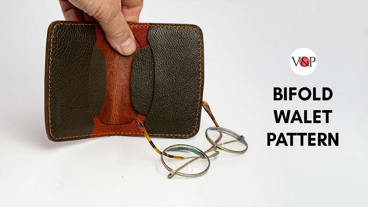 How to Make a Bifold Wallet (Link to Pattern in Description)