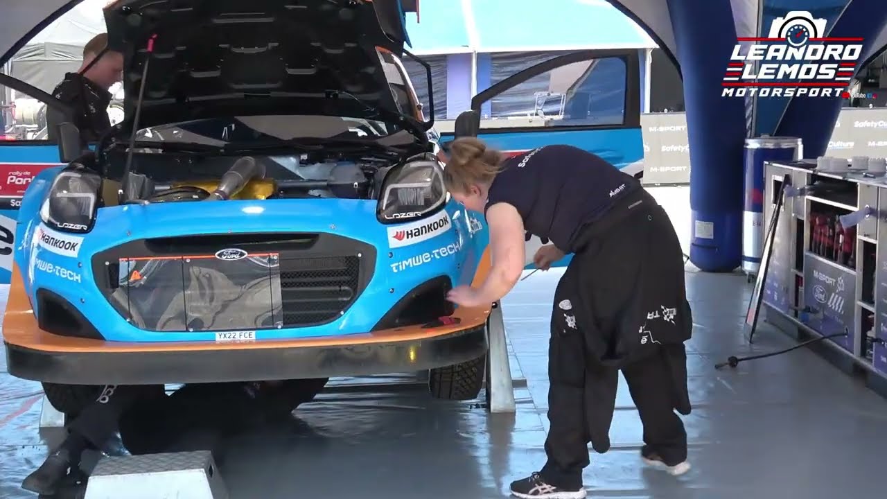 WRC RALLY PORTUGAL 2025 | SERVICE PARK ALL CARS | FULL HD
