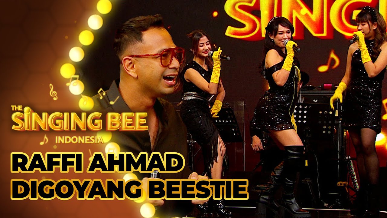 ADUHAI BANGET!! Raffi Ahmad Gak Kuat Melihat Goyangan Beestie | THE SINGING BEE INDONESIA