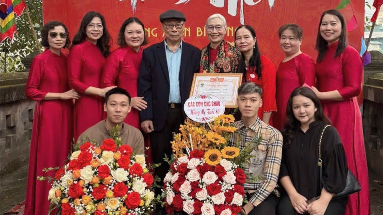 Thượng Thọ Tuổi 80 Bà Đặng Thị Hoàn 