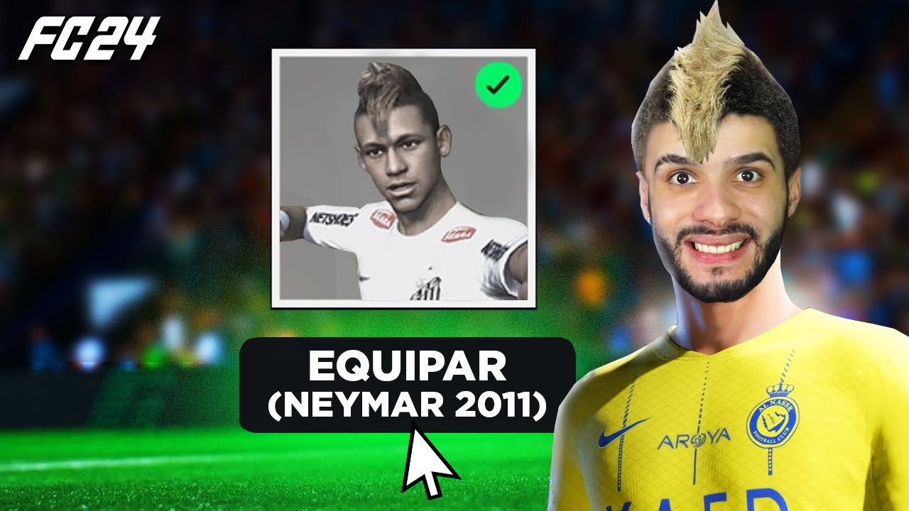Lancei o Cabelo Moicano do Neymar no Modo Carreira Jogador do FC 24! #9