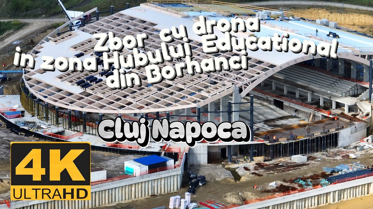 Zbor cu drona in zona HUBULUI  EDUCAȚIONAL DIN  BORHANCI - CLUJ NAPOCA