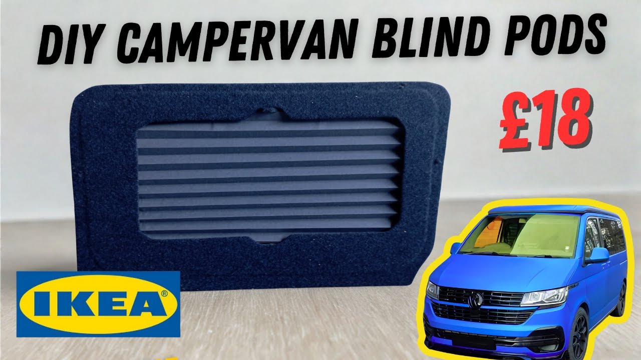 Как сделать шторы для кемпера своими руками. IKEA Hack. Сборка Transporter T5.