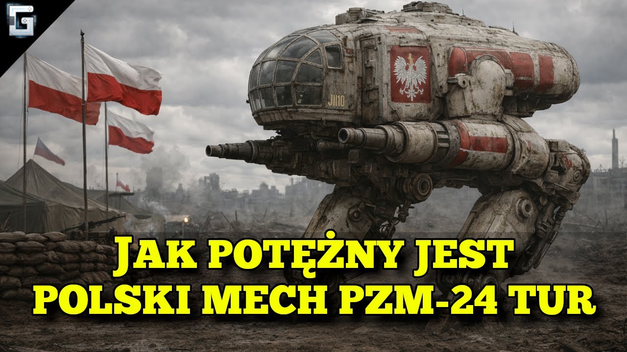 Jak Potężny jest Polski Mech PZM-24 Tur? Stalowa Husaria