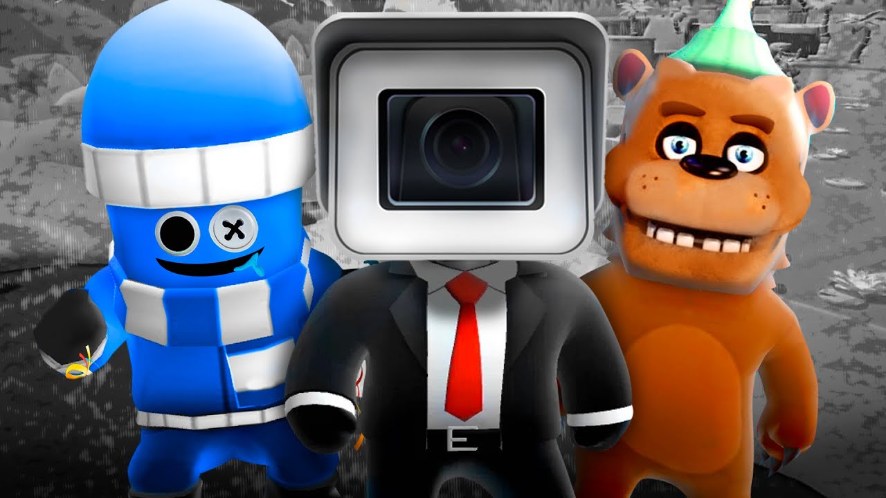 Todos os MONSTROS invadiram o meu Stumble Guys - O FILME
