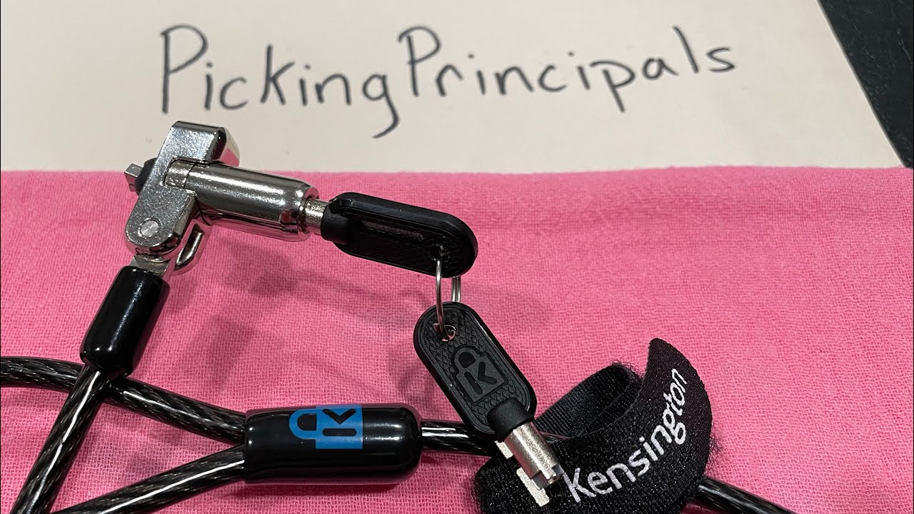 [62] Kensington Laptop Cable Lock Picked