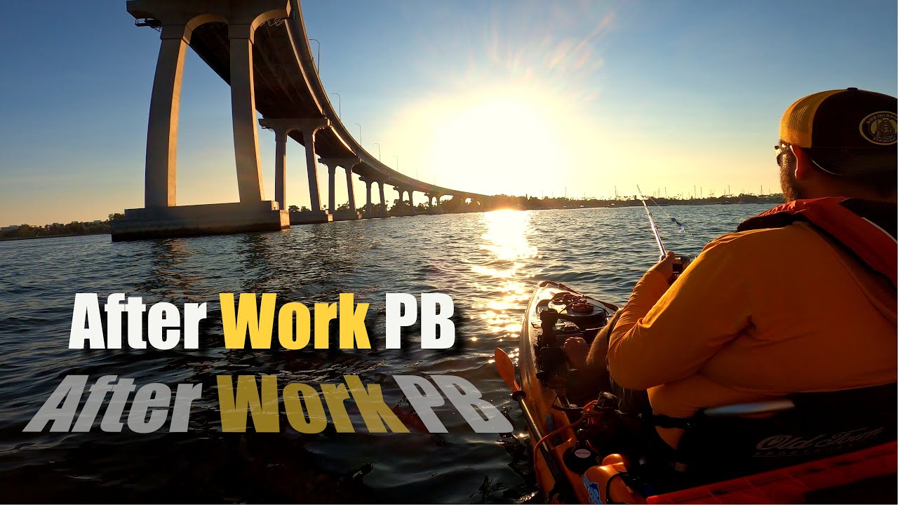 After Work Kayak Fishing | San Diego Bay PB