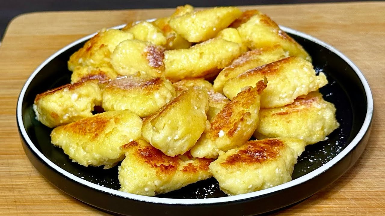 Obiad w 5 minut !!! Kluski twarogowe lub pierogi leniwe w tej wersji to istny raj dla podniebienia