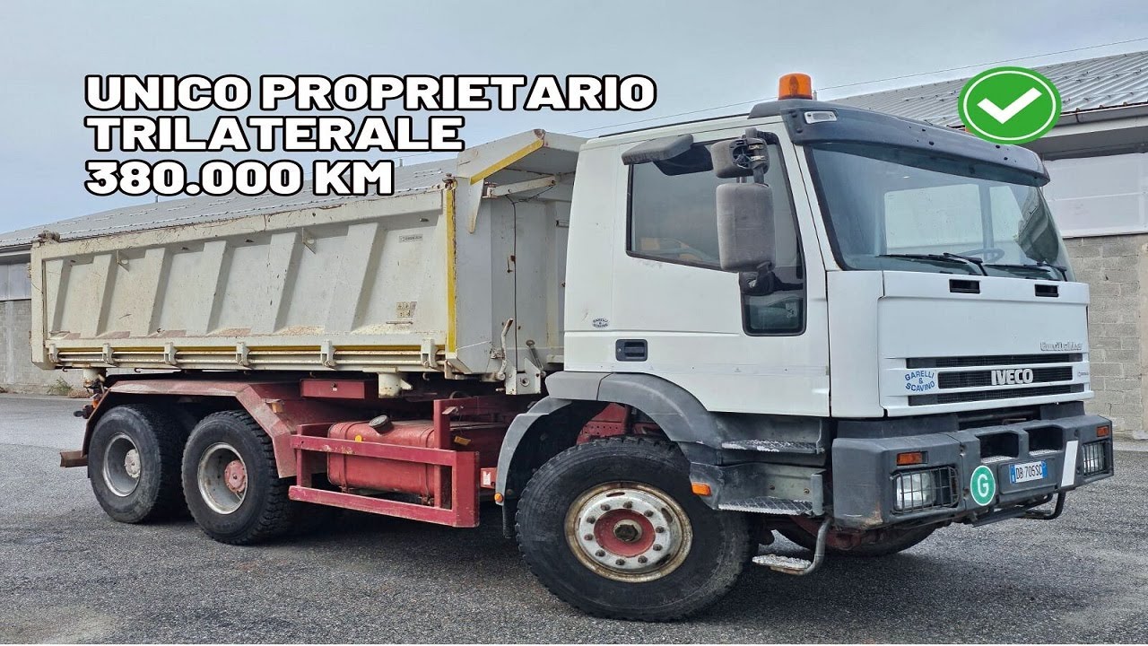 Iveco Eurotrakker 380e34 6x4 Trilaterale - COD. BRIV1041