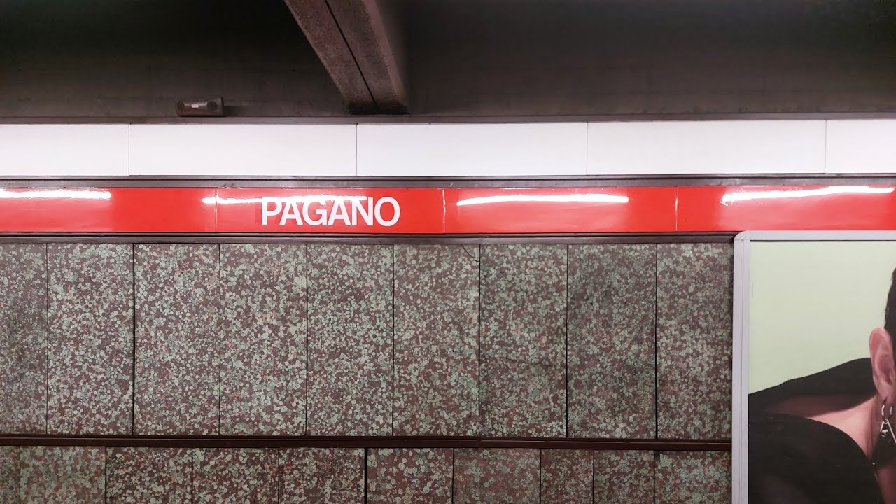 (Walkthrough) Stazione PAGANO ( M1 Metro Milano)