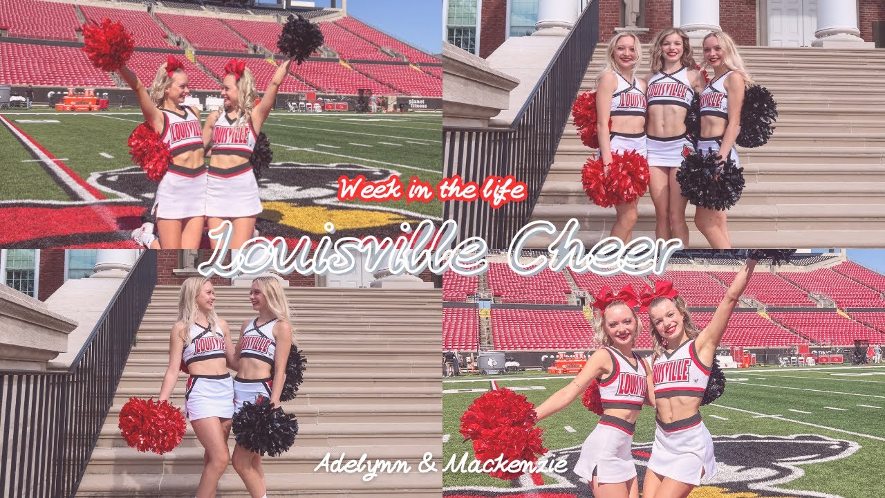 Week in the life of college cheerleaders I UofL I Gameday I Gear Haul