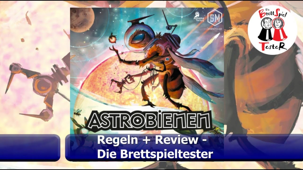 Astrobienen von Feuerland Spiele - Regeln + Review - Brettspiel - Die Brettspieltester