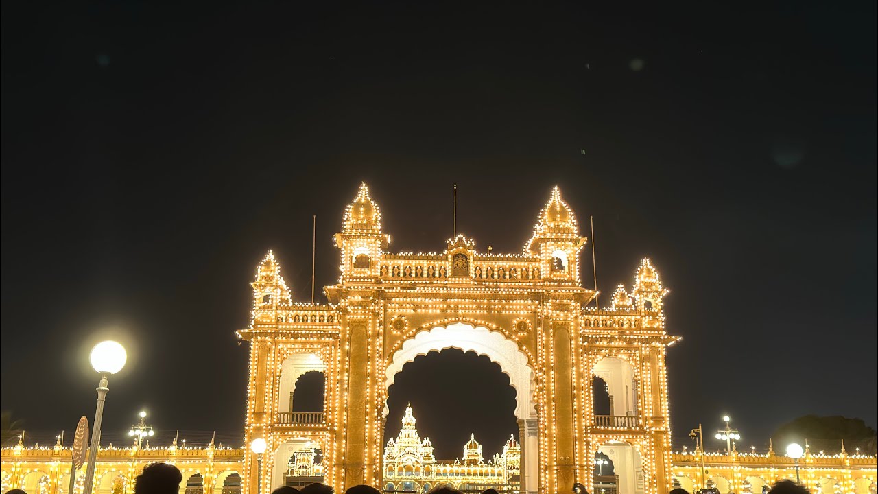 Mysuru Dasara lightings|| Dasara celebration in Mysore|| Mysuru Palace || Mysuru city during Dasara