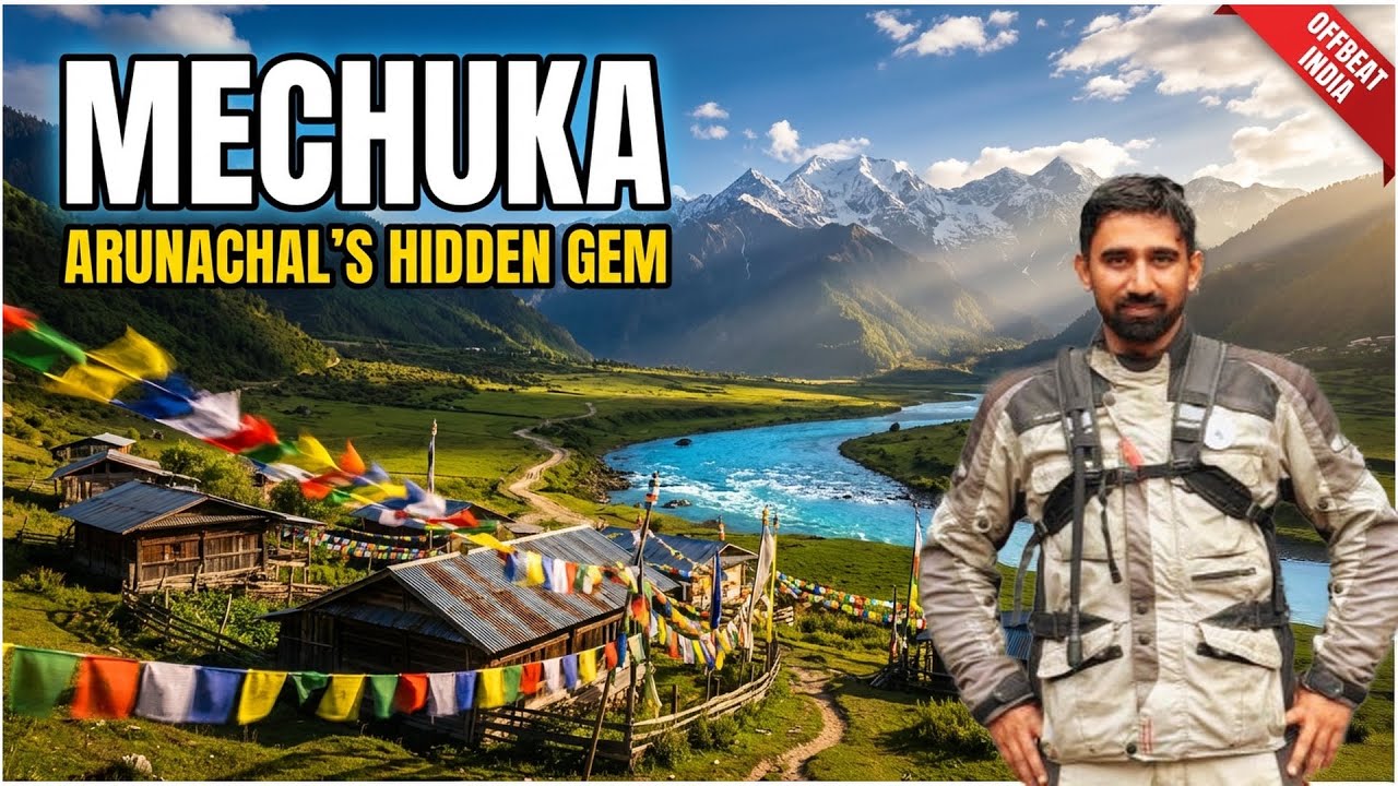 North East ka Swarg 😍 Mechuka | North East Bike Ride 2025 #arunachalpradesh 
