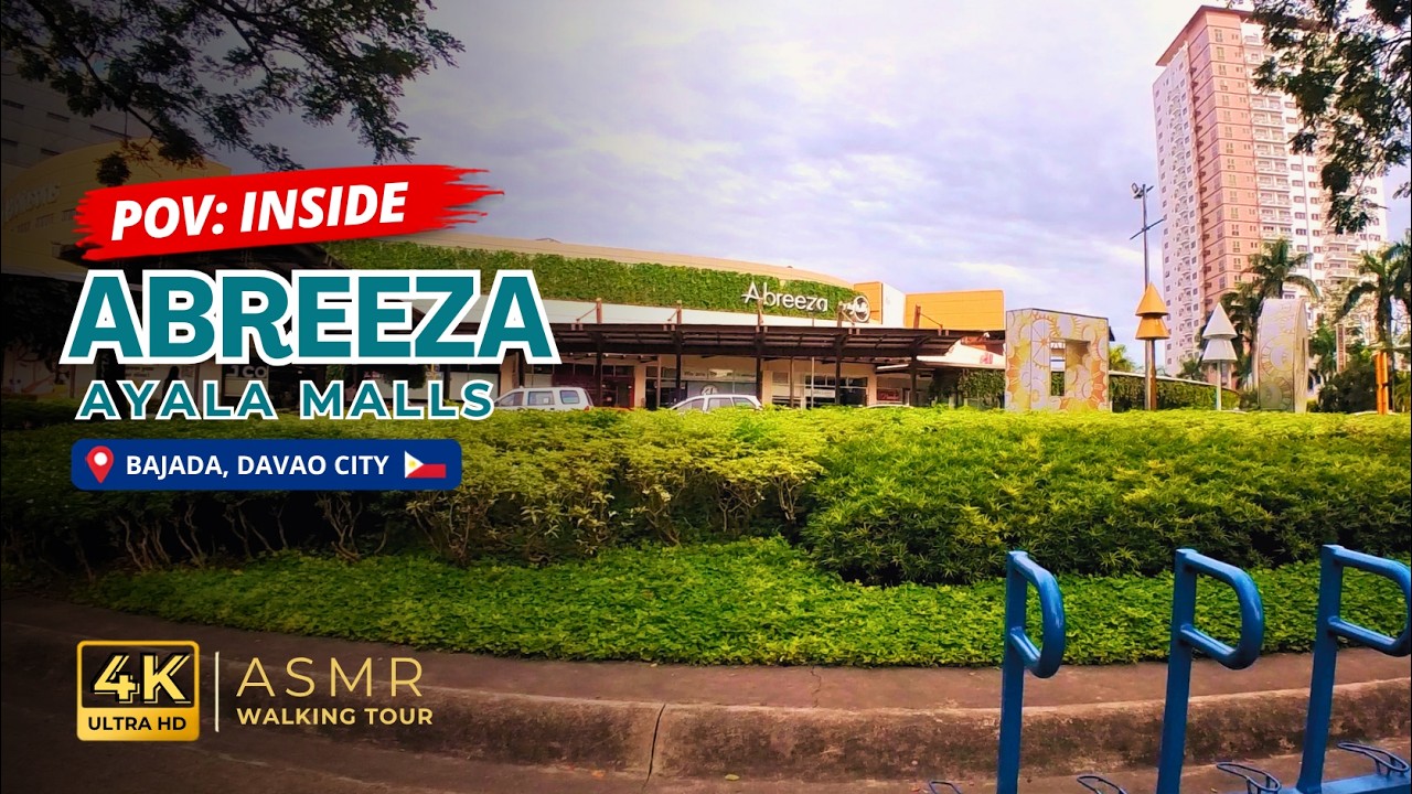 Inside Ayala Malls Abreeza Davao City Walking Tour POV 🛍️ Shopping Mall Ambience #UrbanPeace #Davao