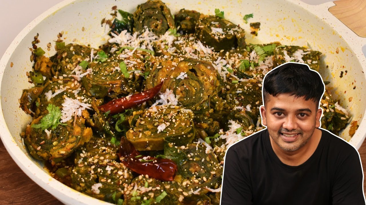 गुजरात के फेमस रस पात्रा | Ras Patra Recipe In Hindi |Traditional Gujarati Patra |Viraj Naik Recipes