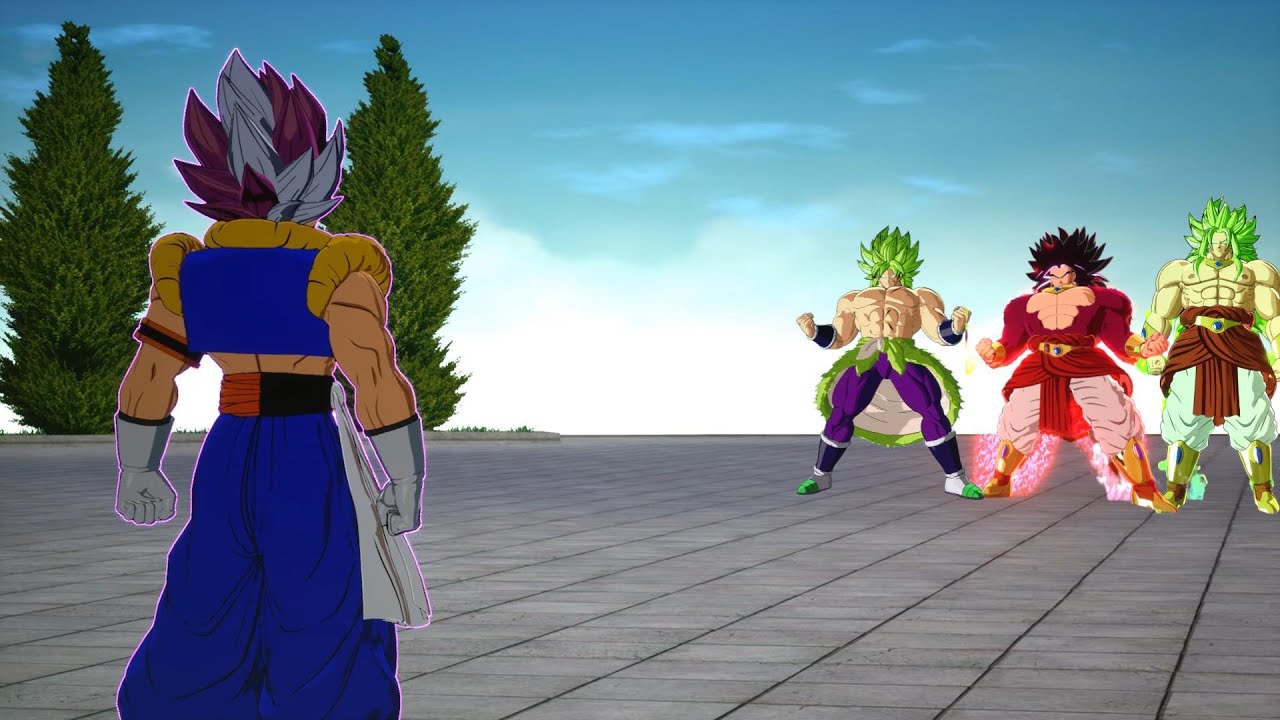 Gogito Form Vs Broly Variations! Dragon Ball Sparking Zero