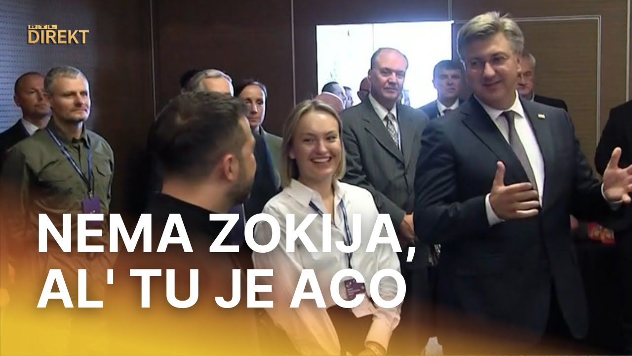 Zelenski u Dubrovniku: 'Andrej, pa ti poznaješ sve ovdje?' Andrej: 'Da, da' | RTL Direkt