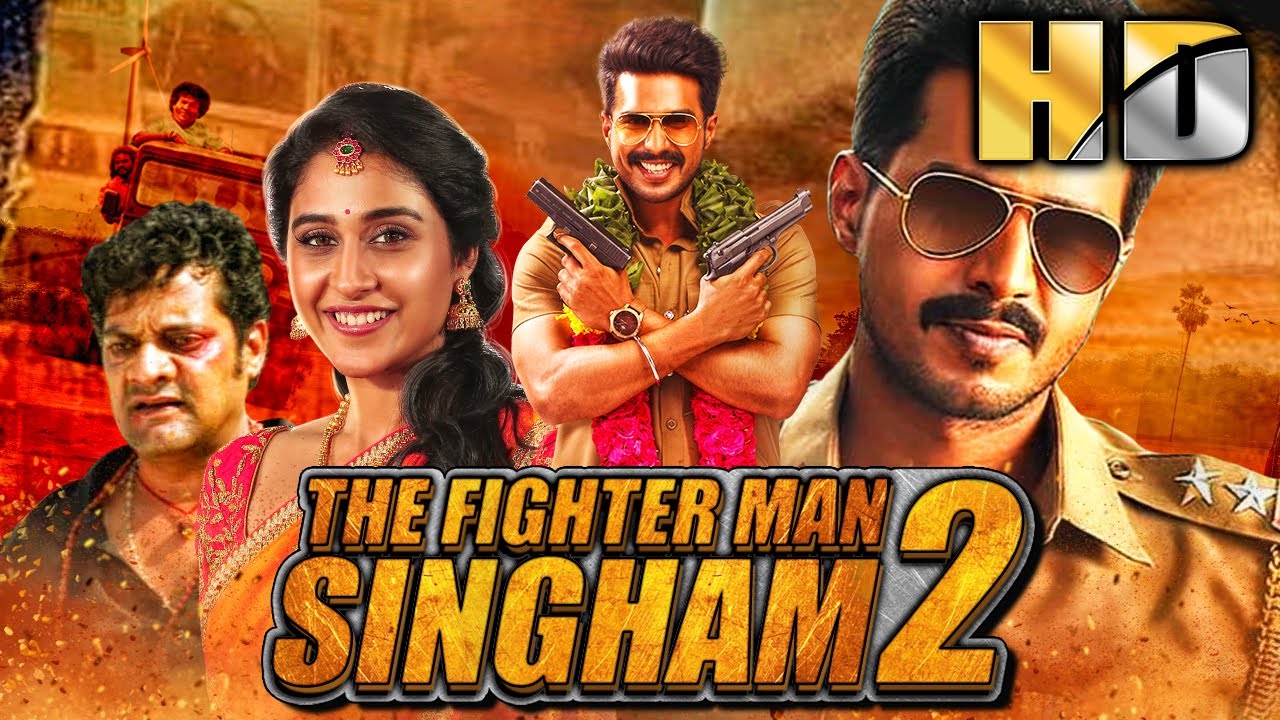 The Fighter Man Singham 2 (HD) - South Blockbuster Action Comedy Movie | Vishnu Vishal, Regina
