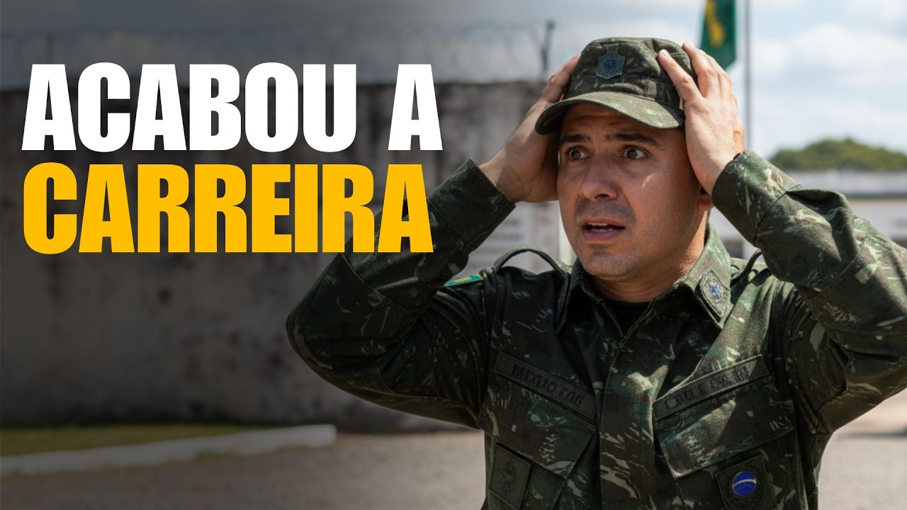 Acabaram com a Carreira de Oficial do Exército! 