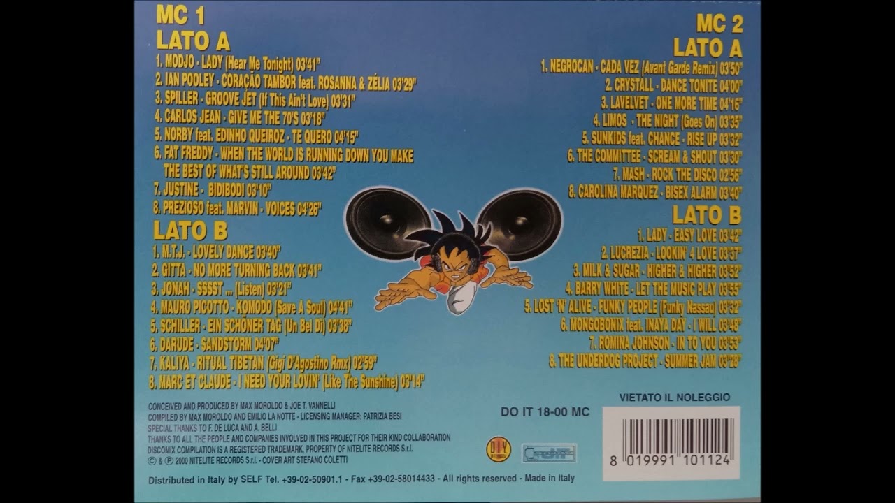 DISCO MIX COMPILATION Lato B Mc 1 (2001)