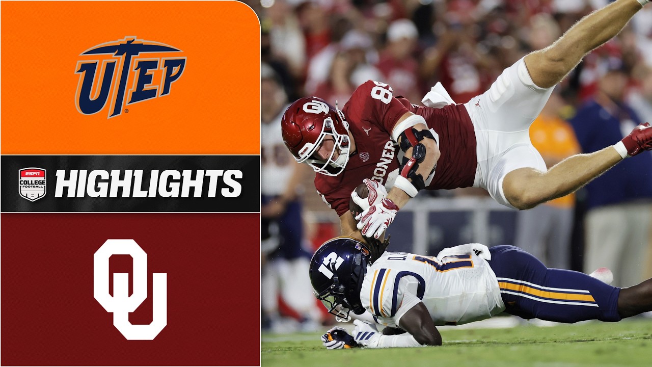 UTEP Miners vs. Oklahoma Sooners | Full Game Highlights | ESPN College Football