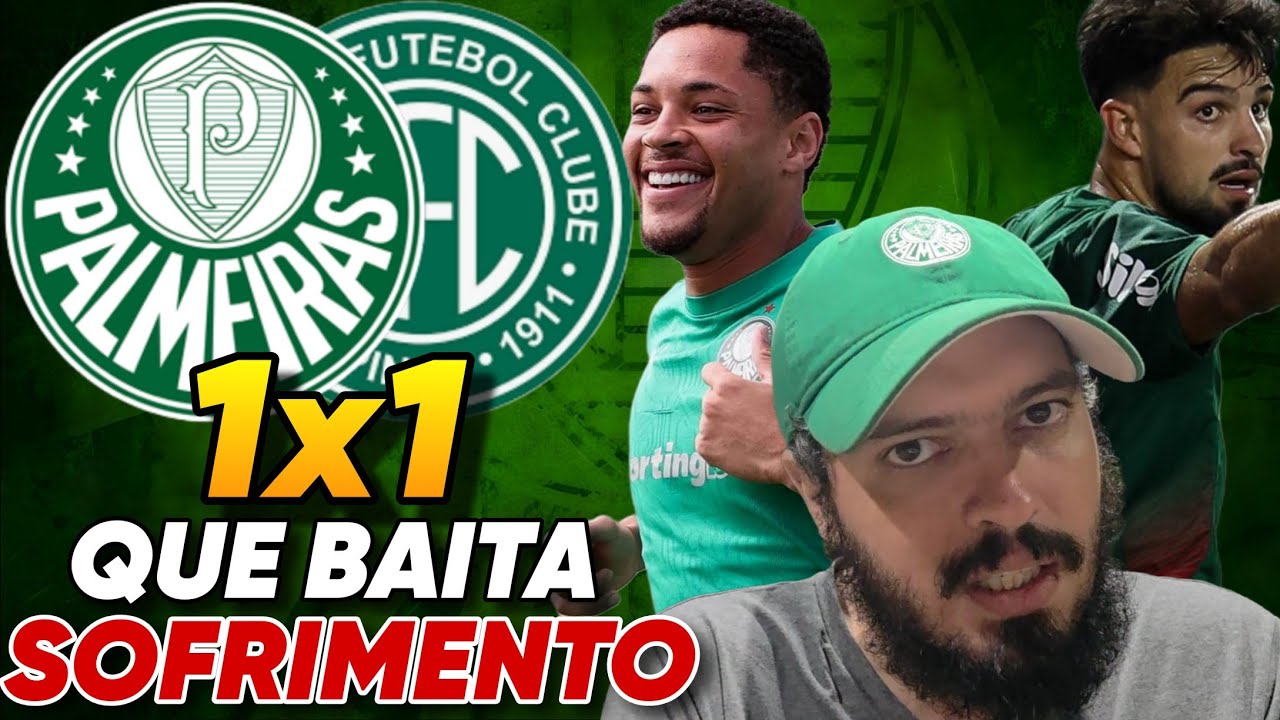 SOFRIMENTO CONTRA O BUGRE | Pós jogo Palmeiras 1 x 1 Guarani - Paulista 2026