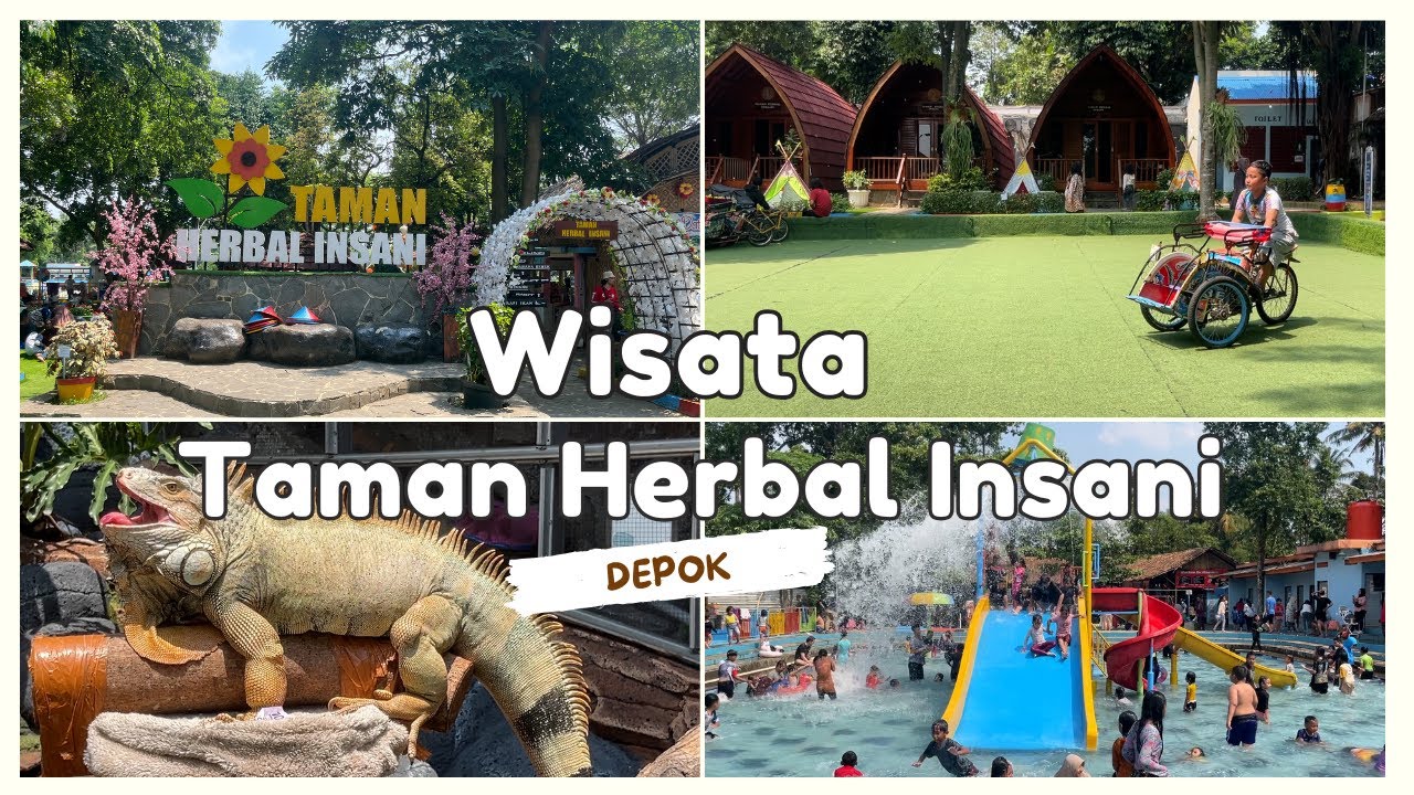 WISATA TAMAN HERBAL INSANI DEPOK | HTM MURAH BANGET‼️