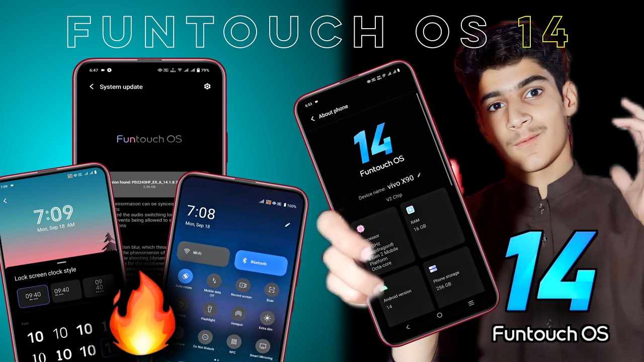🔥 Funtouch OS 14 is Here : All New Features | android 14 | funtouch os 14 all Features | vivo
