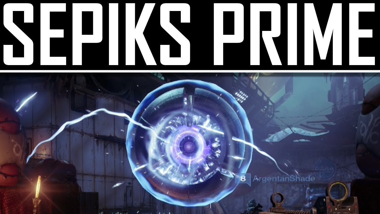 New Destiny Gameplay - Completing A Strike! Sepiks Prime Boss!