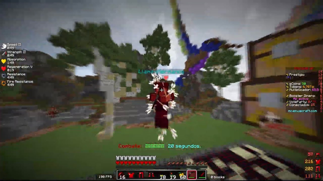 20 minutos de MinaPvP2 en Ecuacraft PrisionOP