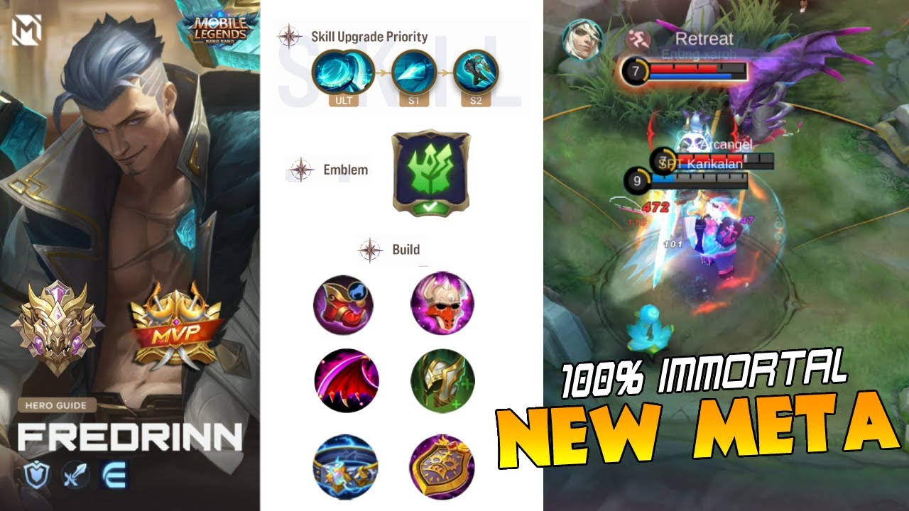 The Perfect Hyper for Season 27 | Fredrinn Rank Gameplay | Global Build | MLBB