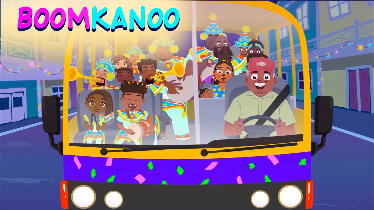 Wheels on The Bus | BoomKanoo Nursery Rhymes & Kids Songs