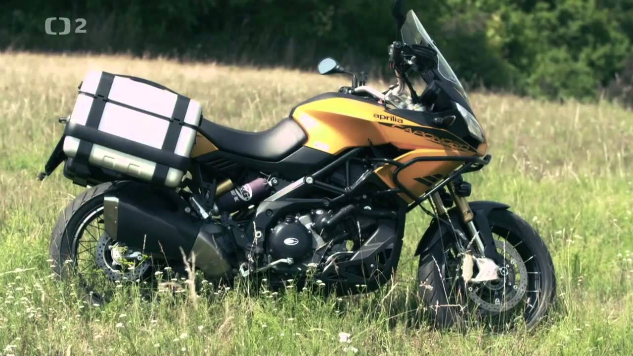 APRILIA CAPONORD - Automotorevue ČT - test Míra Lisý
