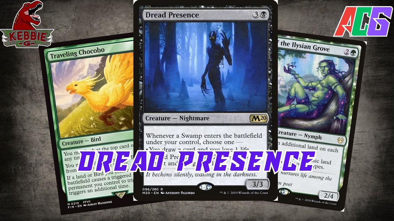 Ужасающее Присутствие | Magic the Gathering Arena | Аватар | Игровой процесс в режиме «Пионер»