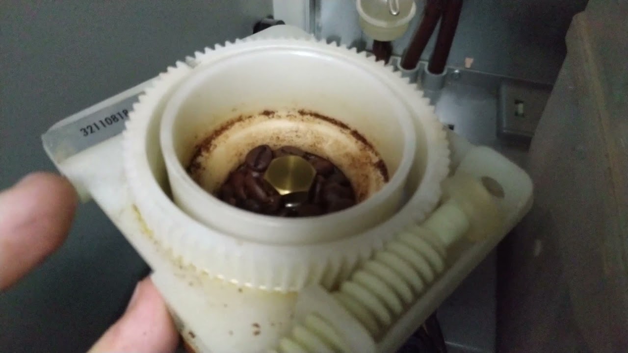 Necta kikko ES6 очистка кофемолки