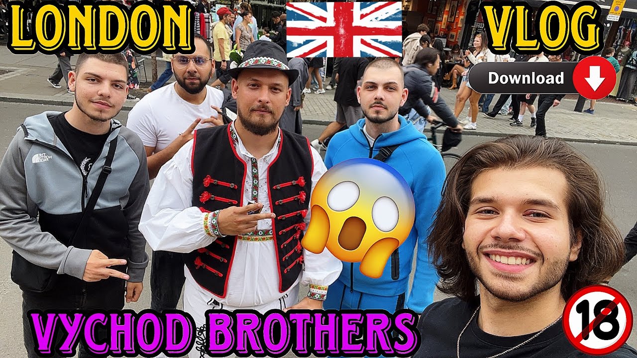 BALKAN FRIENDS LONDON VLOG / BEHIND THE SCENES WITH VYCHOD BROTHERS 