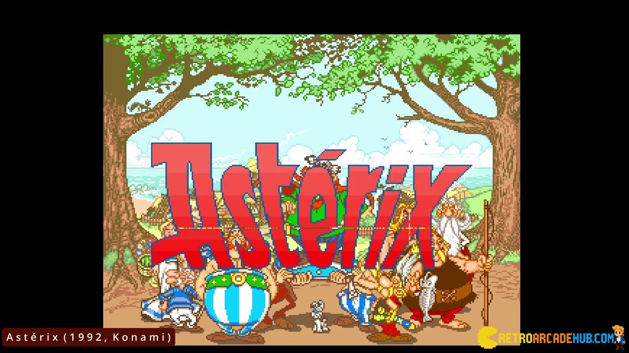 Astérix (1992, Konami) for ARCADE