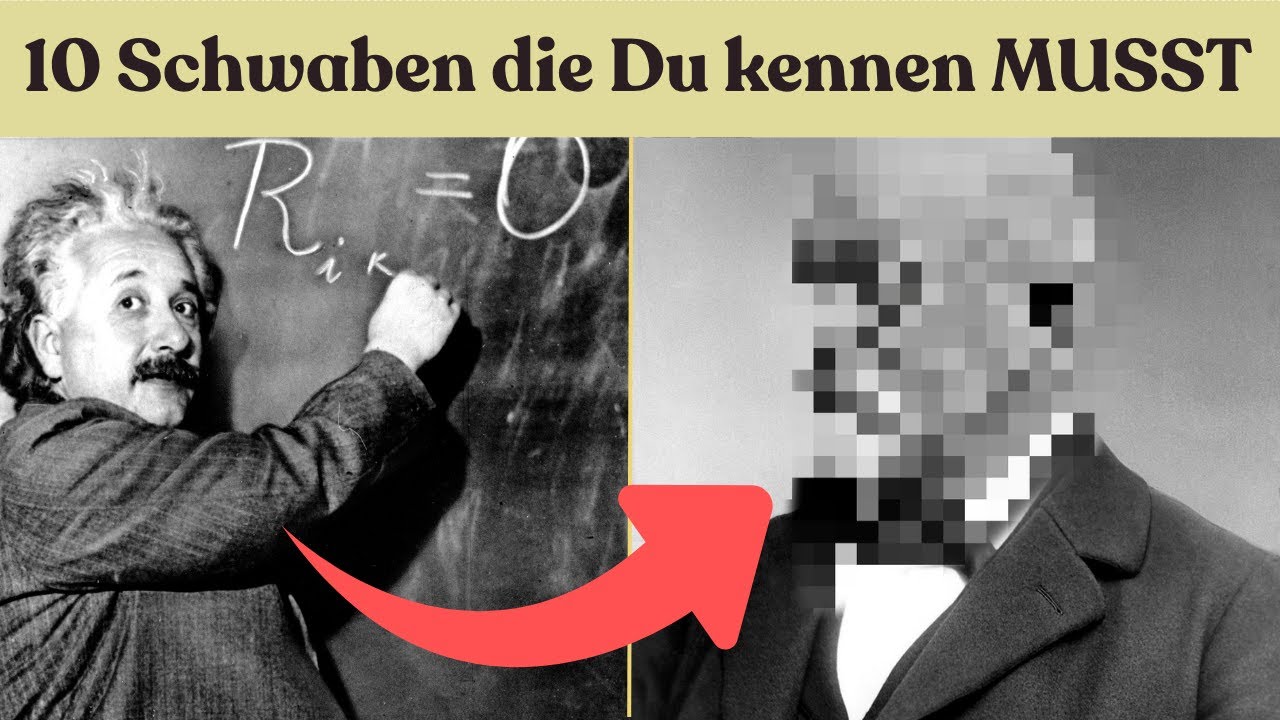 Diese 10 Schwaben haben Deutschland f&uuml;r immer ver&auml;ndert &ndash; Wieviel kennst Du?