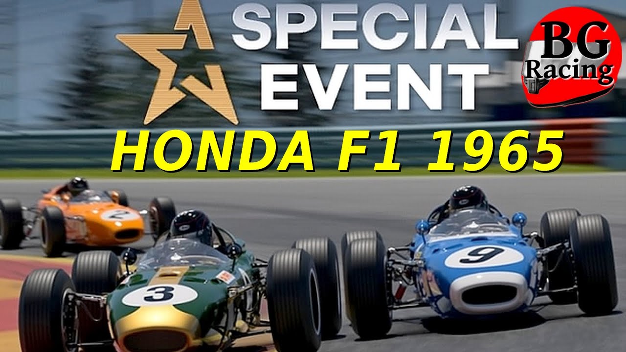 Honda F1 1965 Spécial Event GT7.