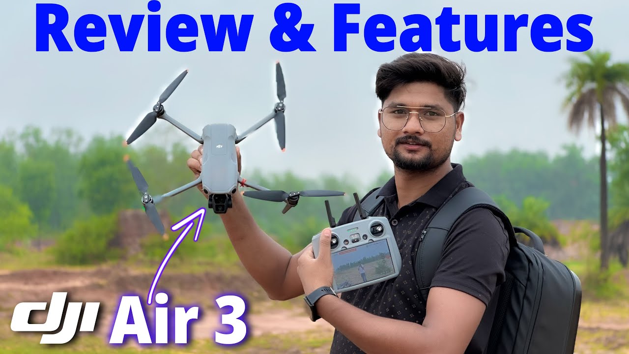Dji Air 3 Drone Review & Features By Villager Lifestyle 😍😍❤️