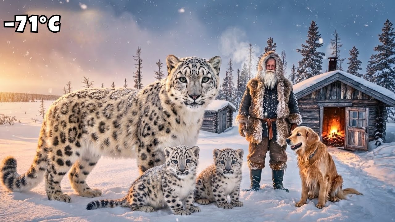 Snow Leopard Family Cries for Help in –71°C | Yakutian Survival | EP 05