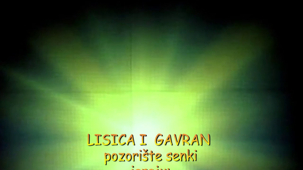 Lisica i Gavran - pozorište senki