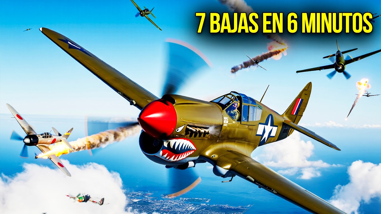 Cómo un “avión cámara” derribó 7 cazas en solo 6 minutos