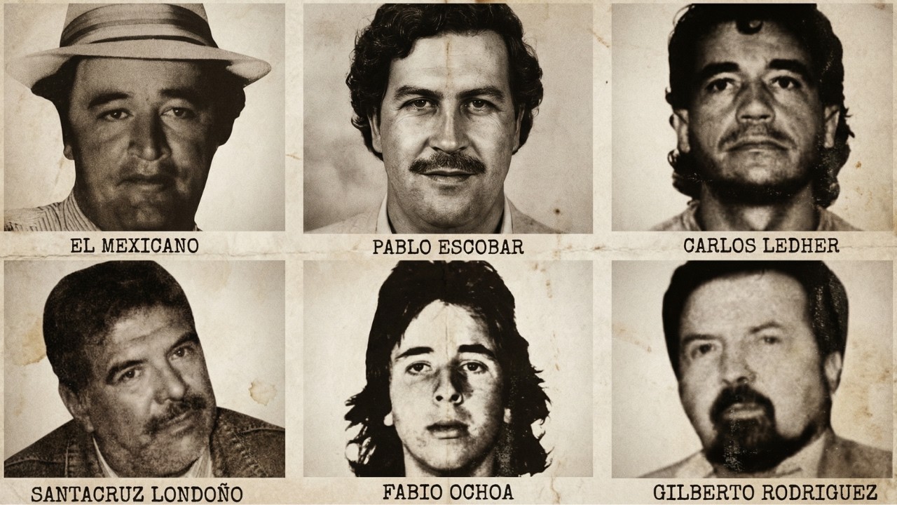 Los CAPOS Más LETALES de la HISTORIA de COLOMBIA