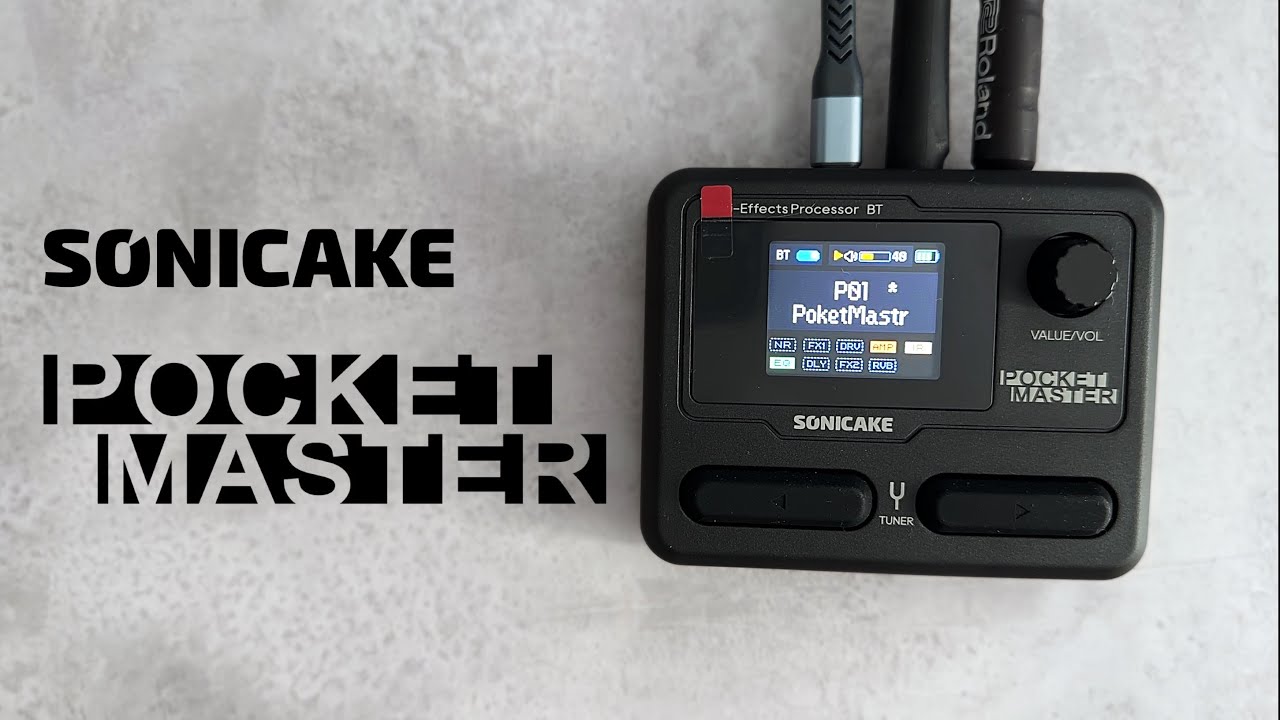 Sonicake Pocket Master - Portable Multi Effects Processor