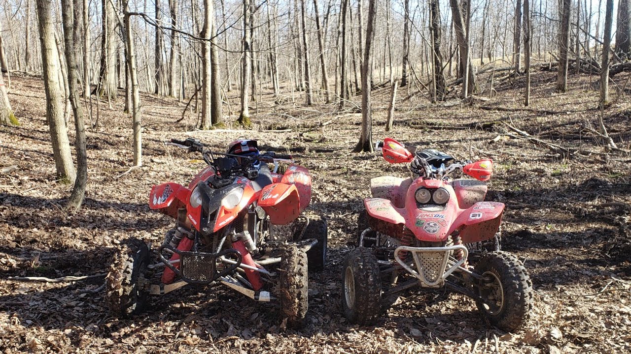 Ripping Through The Woods | Predator 500 | 400EX | #SaveSportQuads