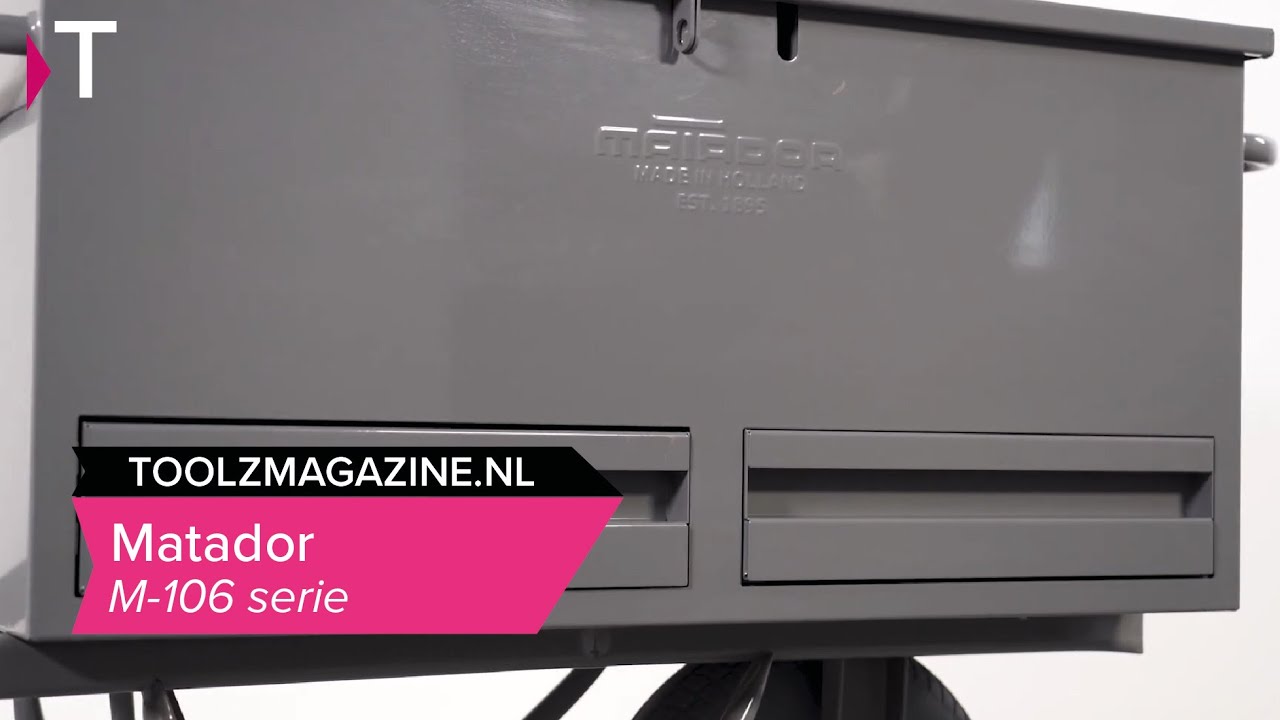 Toolzmagazine - Matador M-106 serie kruiwagen