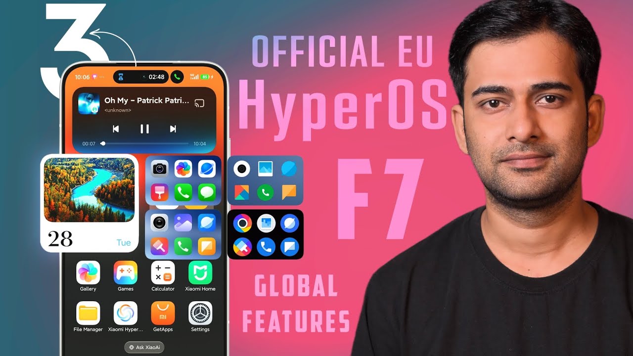 POCO F7 Official HyperOS 3 Eu Update Review, Better Than Stock Ui?